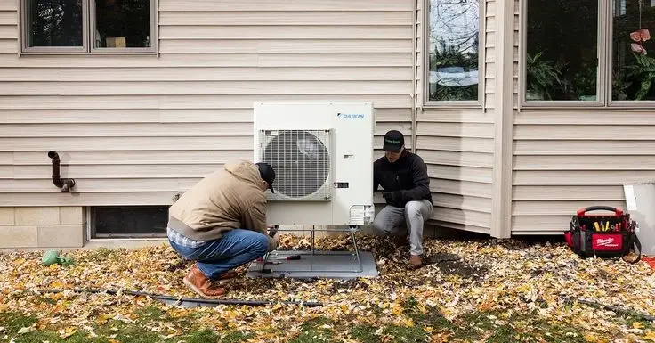 Air source heat pump outdoor unit